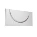 Φωτιστικό τοίχου οροφής χωνευτό για ταινία LED ANDIE από trimless γύψο R300 σε χρώμα λευκό Aca | G8020W